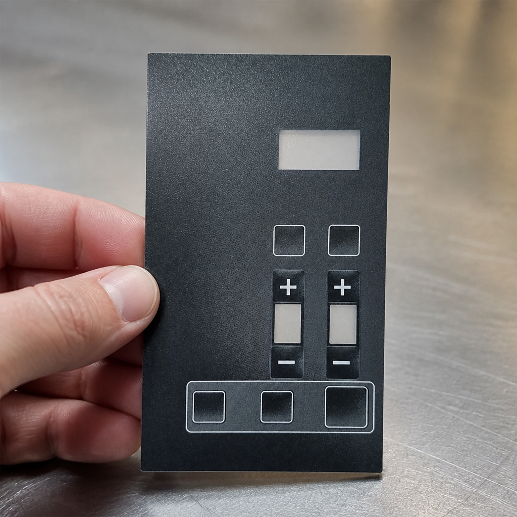 Replacement Control Panel Sticker for Commercial Slush Machine
