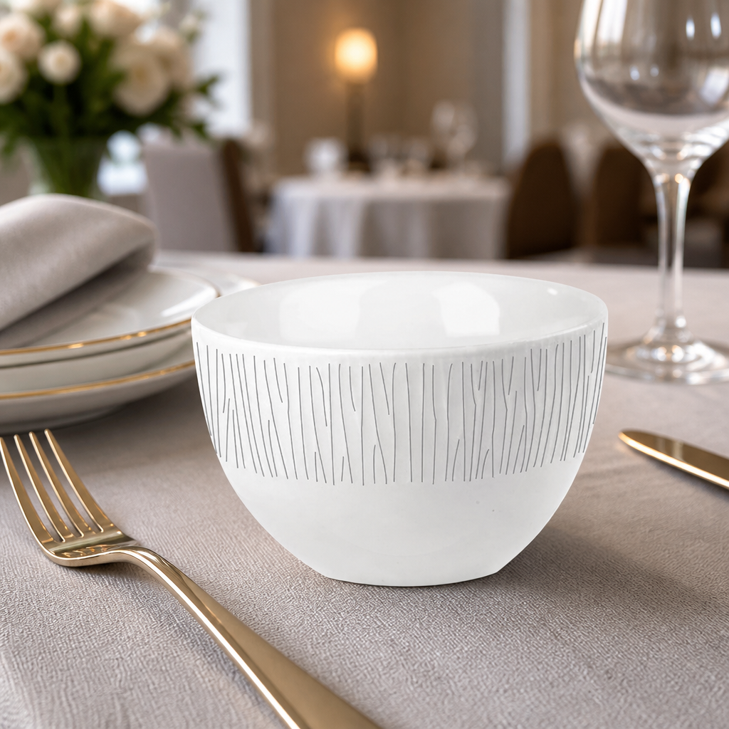 Set of 12 Bamboo Sugar Bowls 8oz for serving sugar