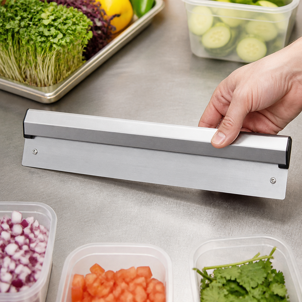 Commercial Aluminium Tab Grabber 460mm for handling order tickets