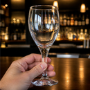 Commercial White Wine Glasses 250ml - 12 Pack Teardrop Design