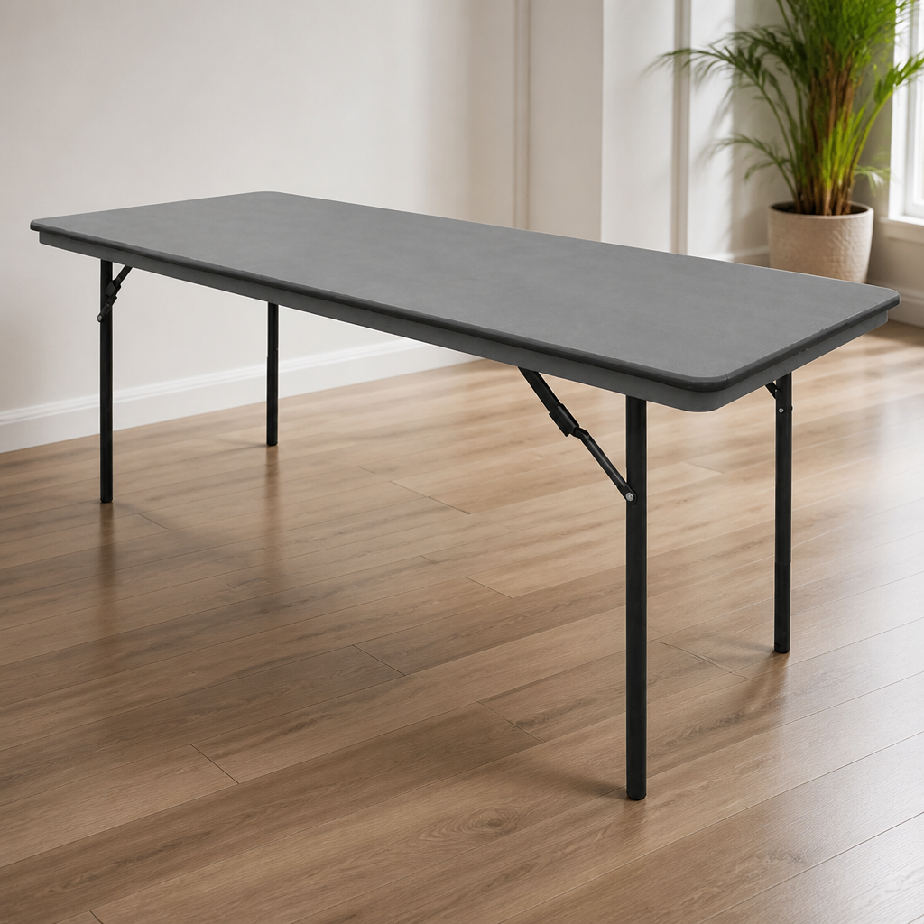 Commercial 6ft Folding Table with Locking Legs and Stability