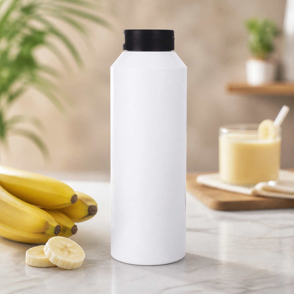 1L Commercial Banana Purée for Shakes Cocktails and Smoothies
