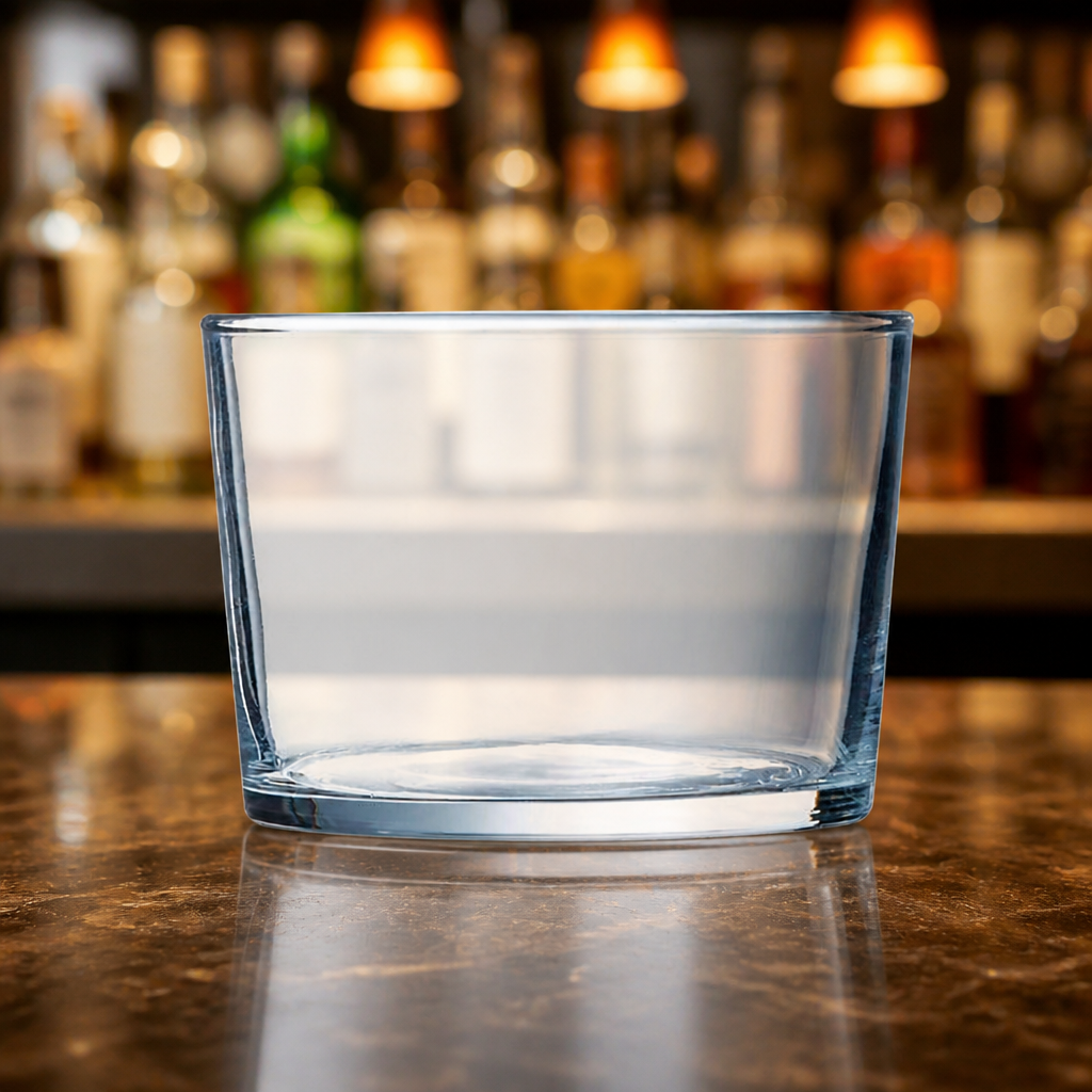 Commercial 230ml tempered glass tumblers 6 pack