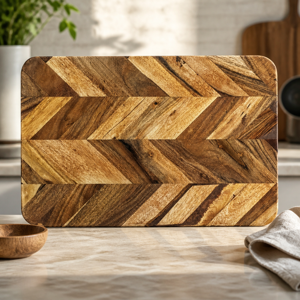 Medium Acacia Wood Chopping Board 455x305mm Commercial Use