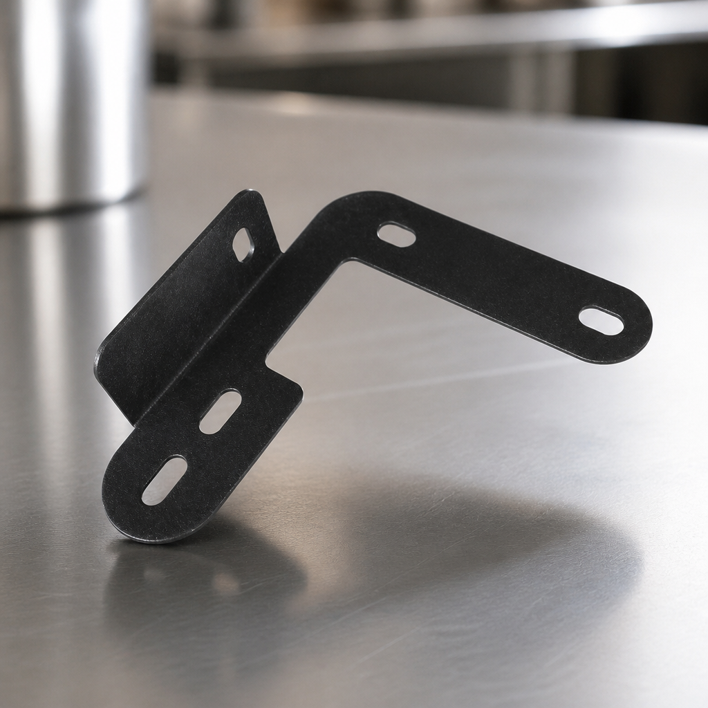 Commercial Barbecue Left Triangular Bracket Support Part