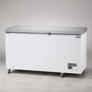 Commercial Chest Freezer 378Ltr Stainless Steel Lid