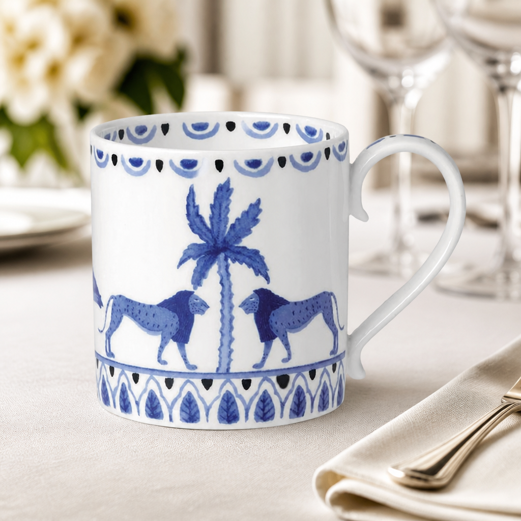 Commercial Coupe Mugs 350ml in exotic design, 12 pack
