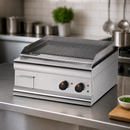 Commercial Ribbed Dual Zone Electric Griddle 562 x 405mm