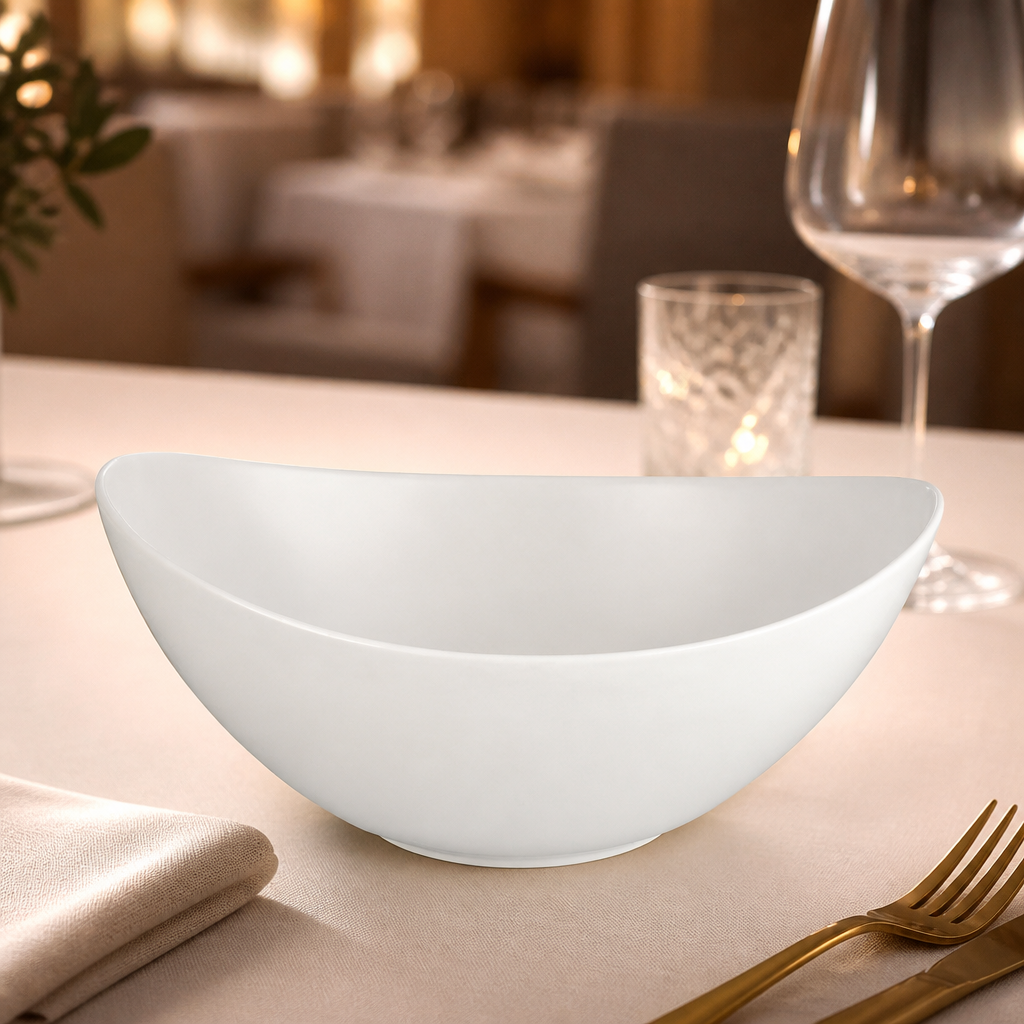 1.12Ltr Commercial Moonstone Bowls for Catering - 6 Pack