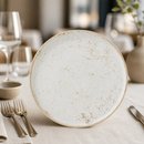 Commercial Stack Plates White 255mm Dishwasher Safe 12 Pack