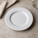 Commercial 157.5mm Mid Rim Plates - 36 Pack White Ceramic
