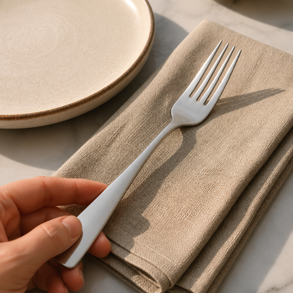 Commercial 18/10 stainless steel dinner forks 12 pack