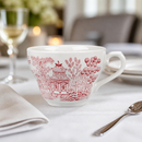 200ml Vintage Prints Georgian Teacups - Commercial Crockery Set