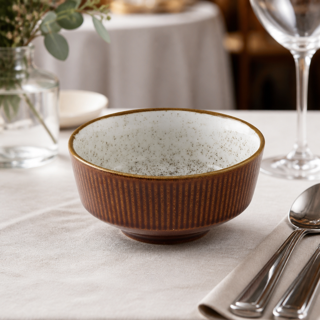Commercial Soup Bowls 465ml Vitrified Ceramic 12 Pack
