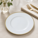 Burnished Gold Plates 220mm for Fine Dining Presentation 12 Pack
