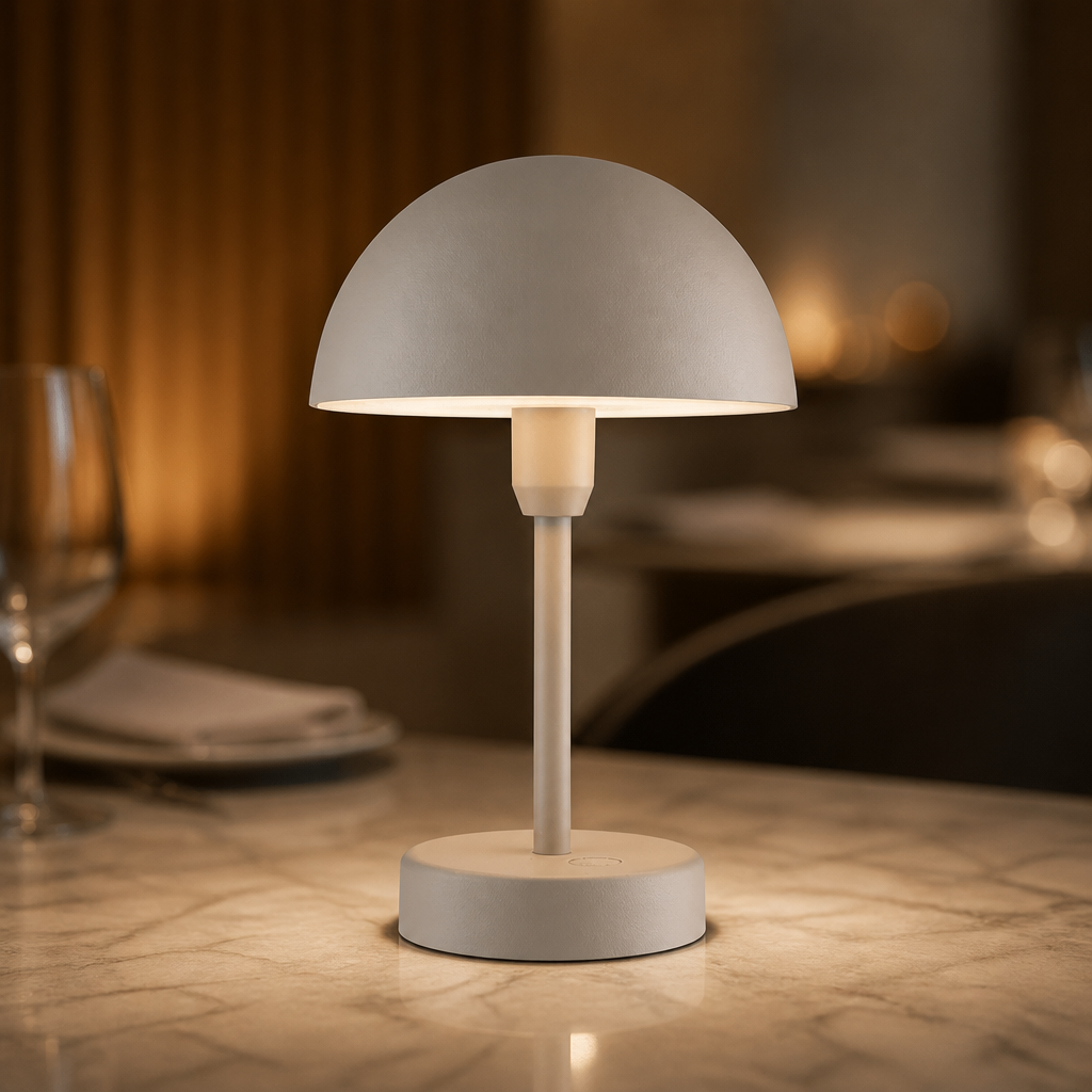 Outdoor Battery Light 250mm rated aluminium portable fixture
