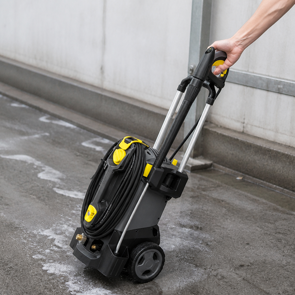 Commercial Cold Water Pressure Washer with 10m Hose