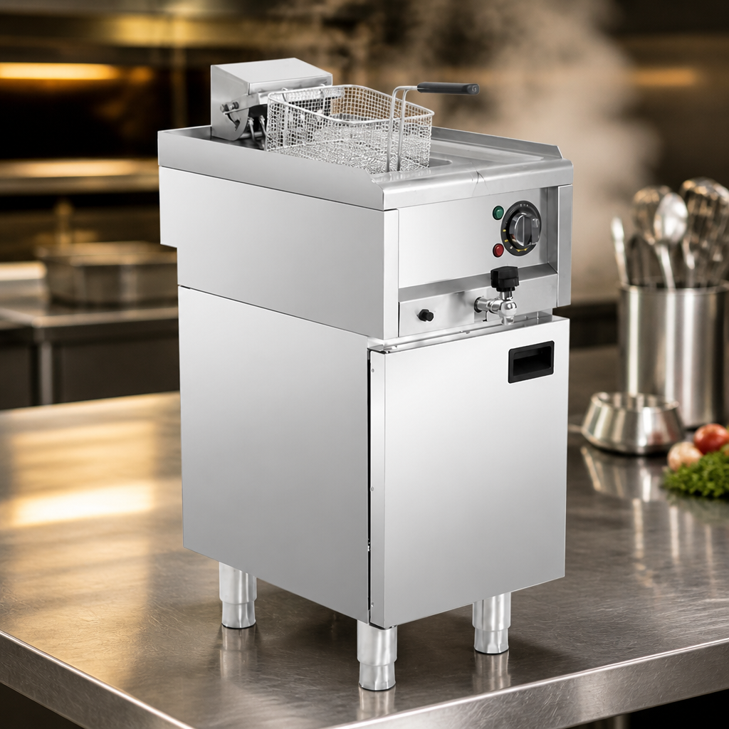 8Ltr Commercial Electric Fryer Free Standing Kitchen Equipment