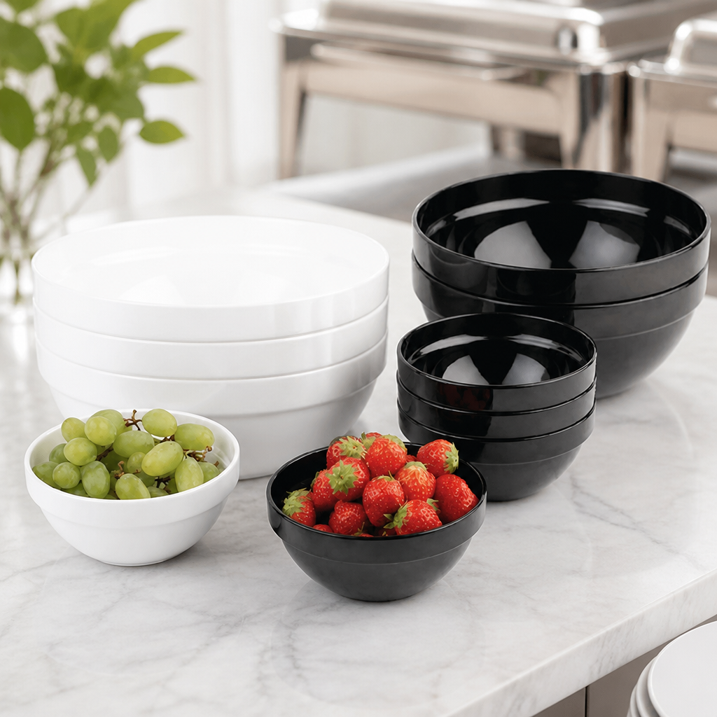 Commercial 0.5L Melamine Bowl for System Catering