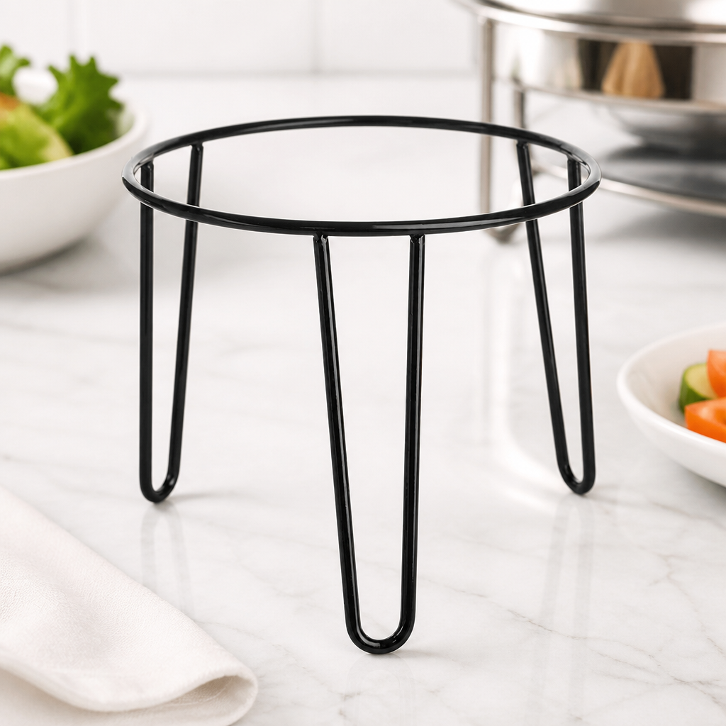Commercial Display Stand Non-Slip Round Riser 210x180mm