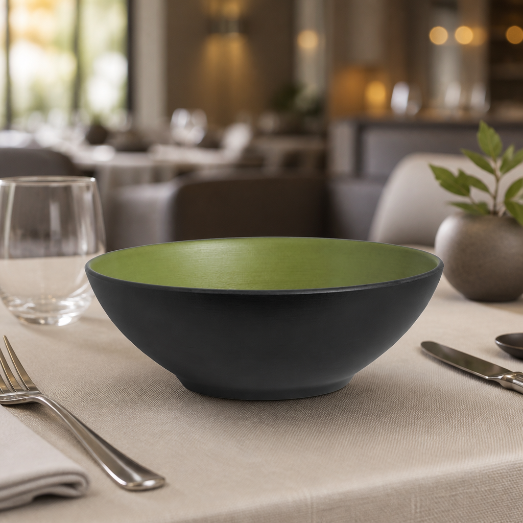 Commercial Melamine Round Bowls 184mm - 24 Pack