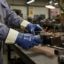 Premium Heavy Duty Nitrile Fully Coated Safety Cuff Gloves for Cut and Puncture Protection
