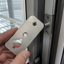 Commercial Countertop Display Freezer Lower Door Shaft Plate