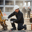 Premium Heavy Duty Coverall with Reinforced Knee Pad Pockets and Action Back for Enhanced Mobility