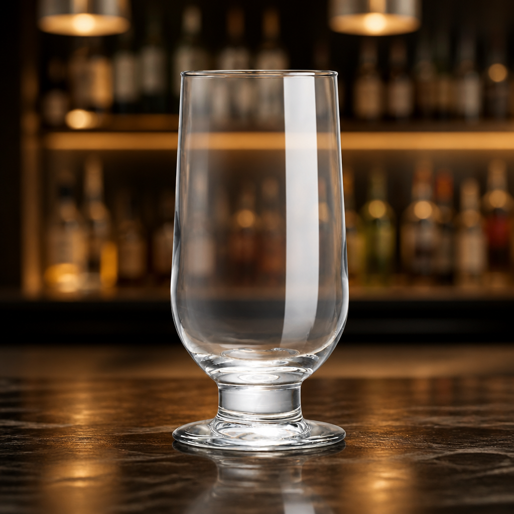 Pack of 12 Commercial Stemmed Beer Glasses 337ml