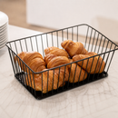 Commercial Wire Food Display Tray Rectangular 280x180x100mm