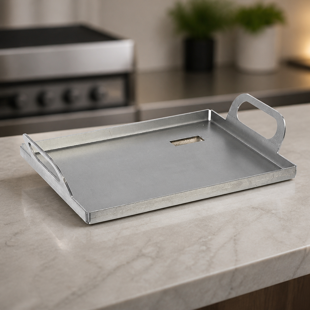 Commercial Solid Plancha Griddle Plate for Konro Grill 312mm