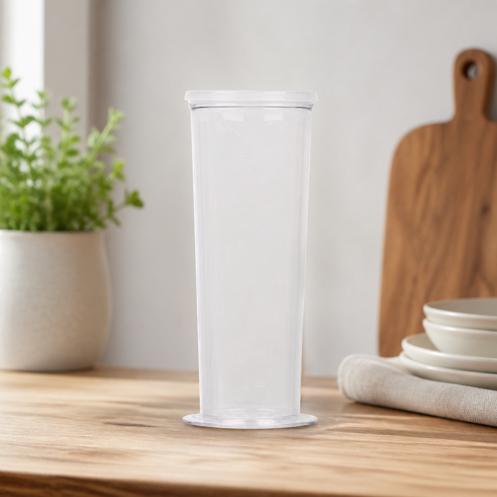 1Ltr Container and Lid for Commercial Stick Blender