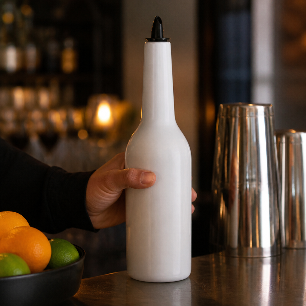 750ml Commercial Flair Bottle for Bartending Practice