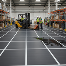 Premium Temporary Floor and Surface Protection Board 1.2M x 2.4M, 2MM Thickness - Lightweight, Durable, Reusable, Custom Options Available