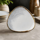 Commercial Ceramic Triangle Plates 229mm - 12 Pack