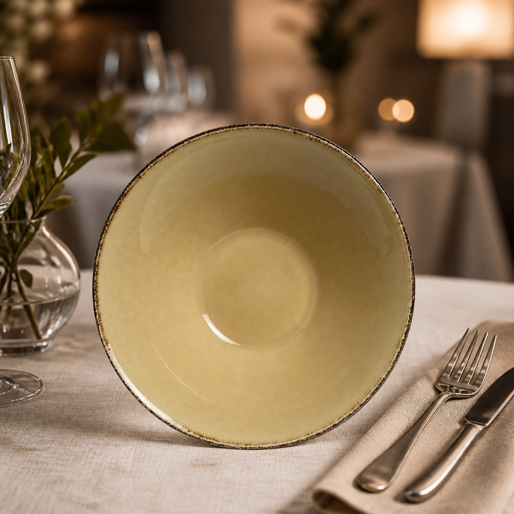 Commercial 165mm Wheat Essence Bowls - 24 Pack