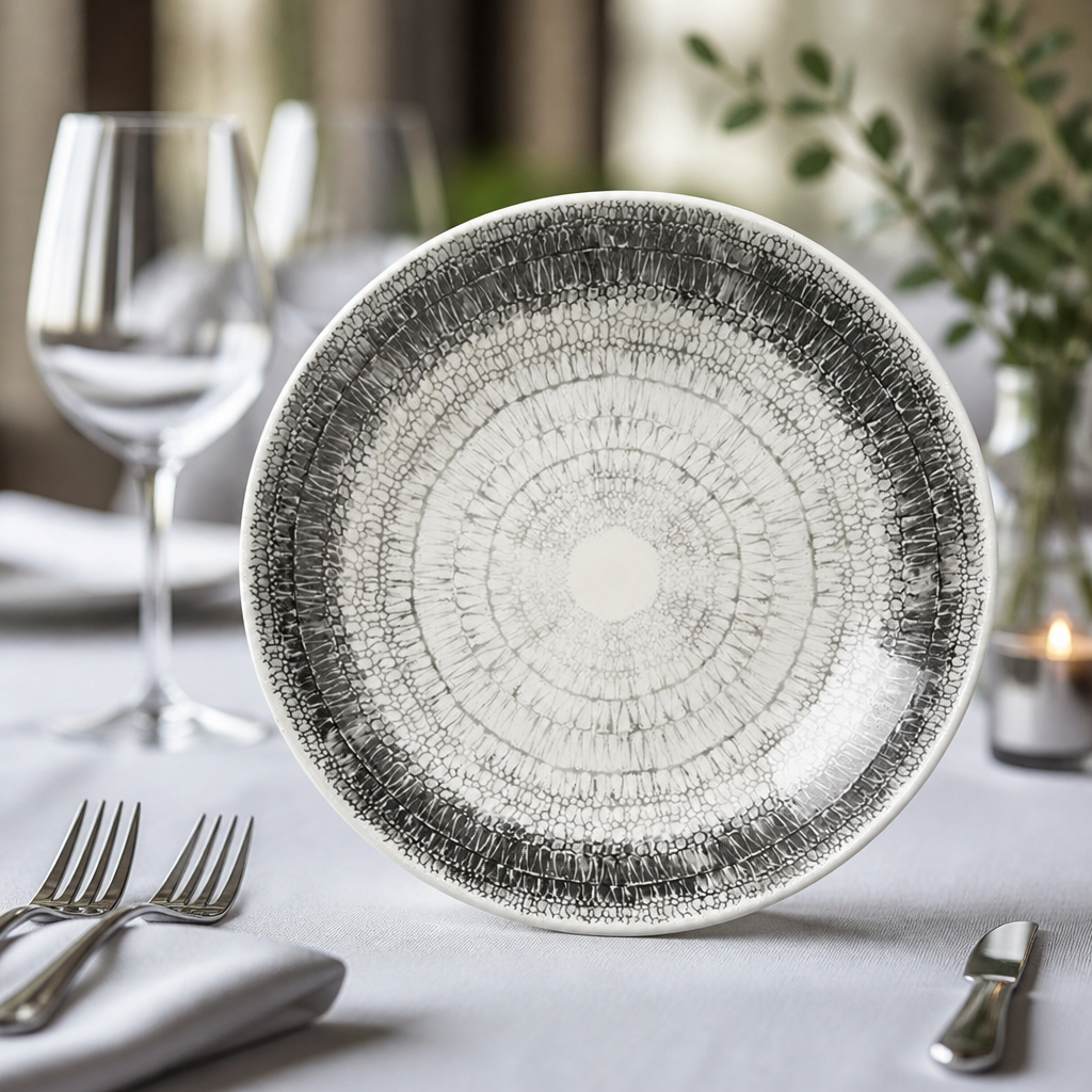 Commercial Coupe Bowls 255mm Graphite 12 Pack