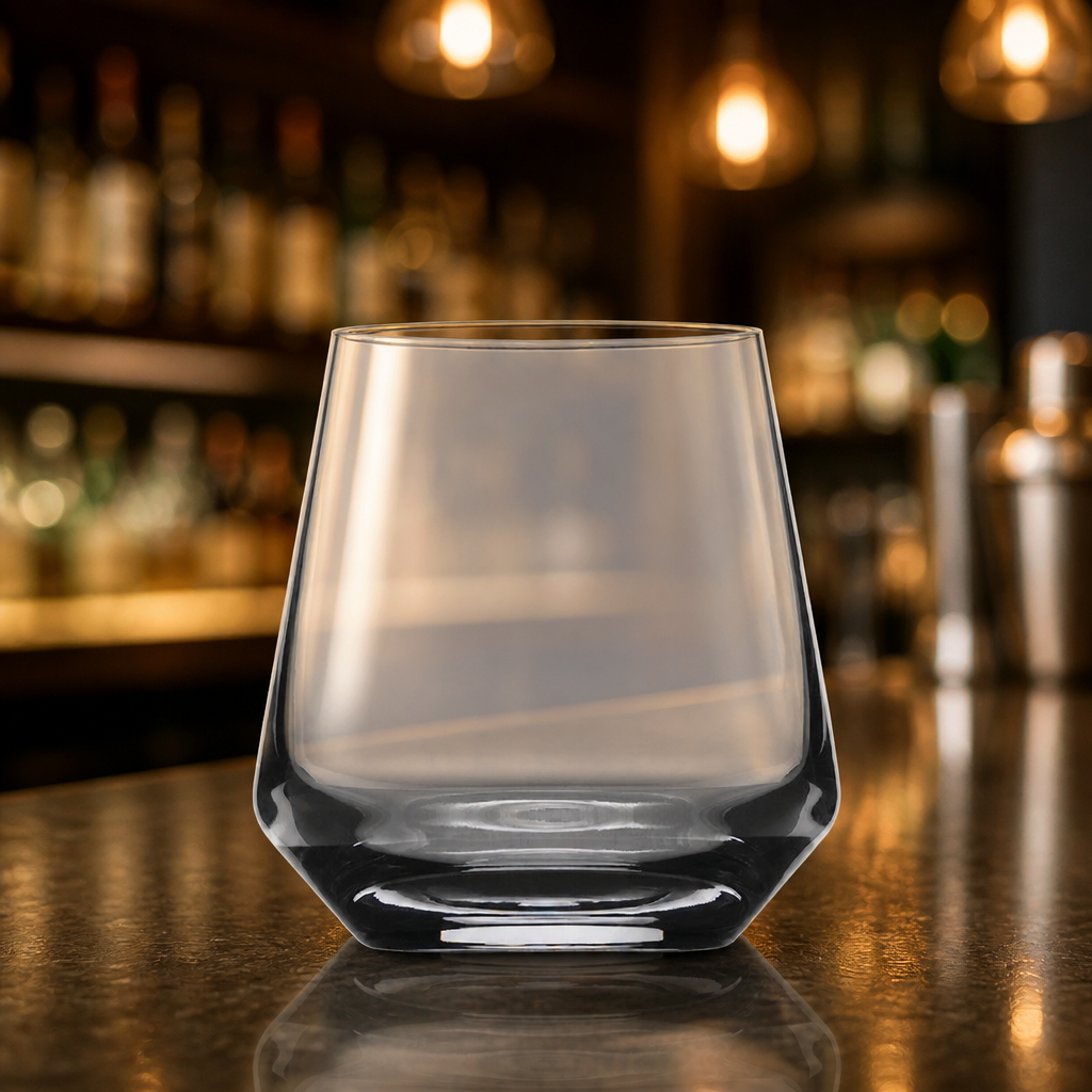 389ml Commercial Crystal Whisky Tumblers - 6 Pack