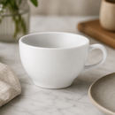 340ml Commercial Pure White Cappuccino Cups 36 Pack