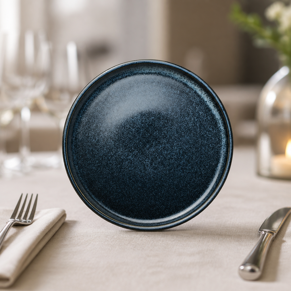 Commercial Stack Plates 160mm Vitrified China - 12 Pack