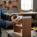 Premium Double Sided High Tack Tissue Tape 0.15 mm with Medium-Firm Acrylic Adhesive for Strong Bonding and High-Temperature Performance