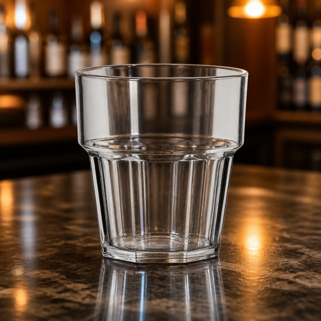 24 pack of 250ml commercial stackable tumblers