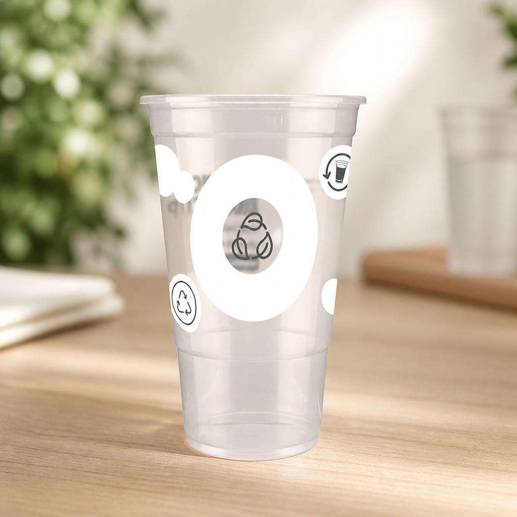 Commercial 570ml Pint Glasses - Eco-Friendly Recyclable 1000 Pack