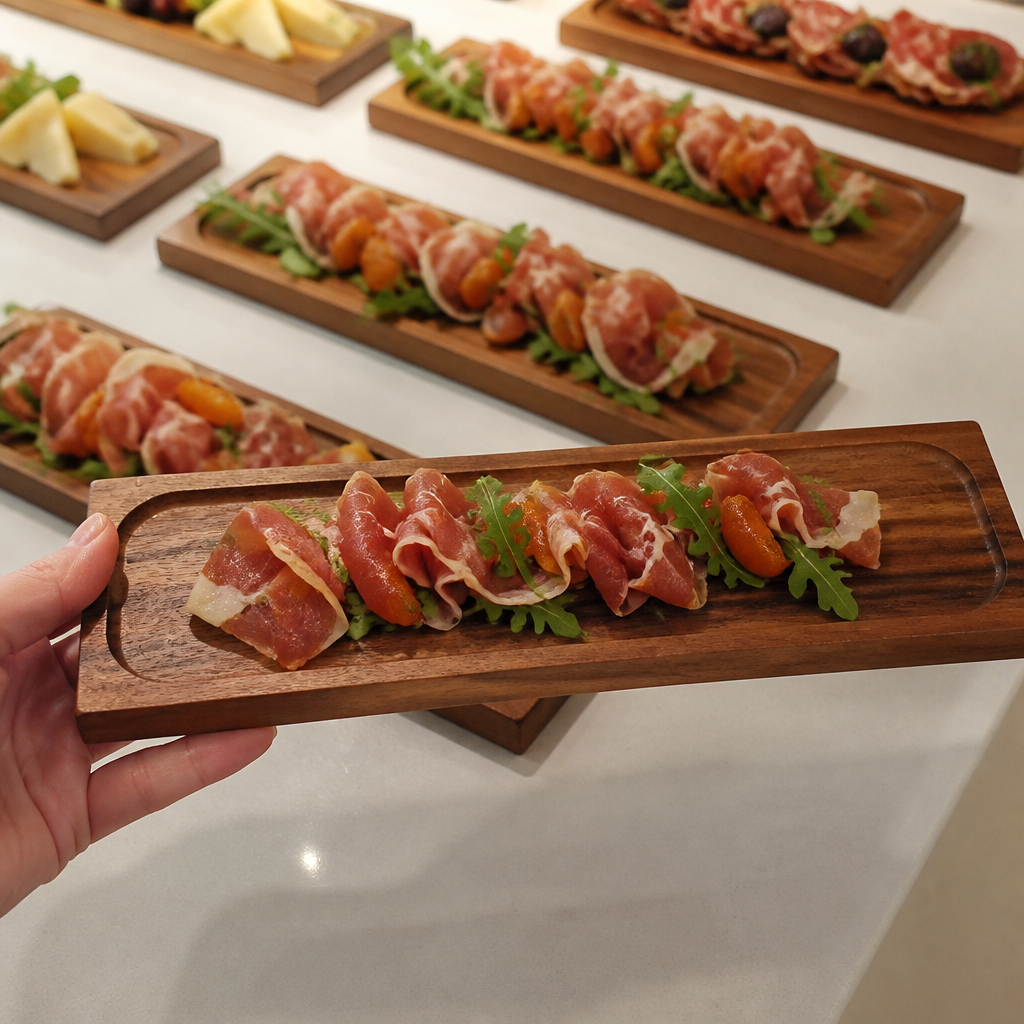 Wooden Serving Board 300 x 90mm for tapas and mezzes