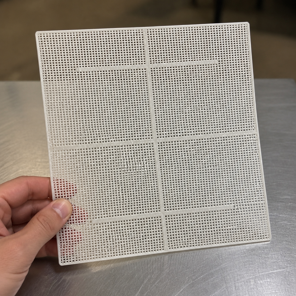 Commercial Dehydrator Mesh Tray 381mm x 381mm Polypropylene