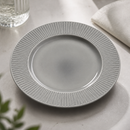 Large Well Gourmet Plates 285mm Grey 6 Pack Commercial Crockery