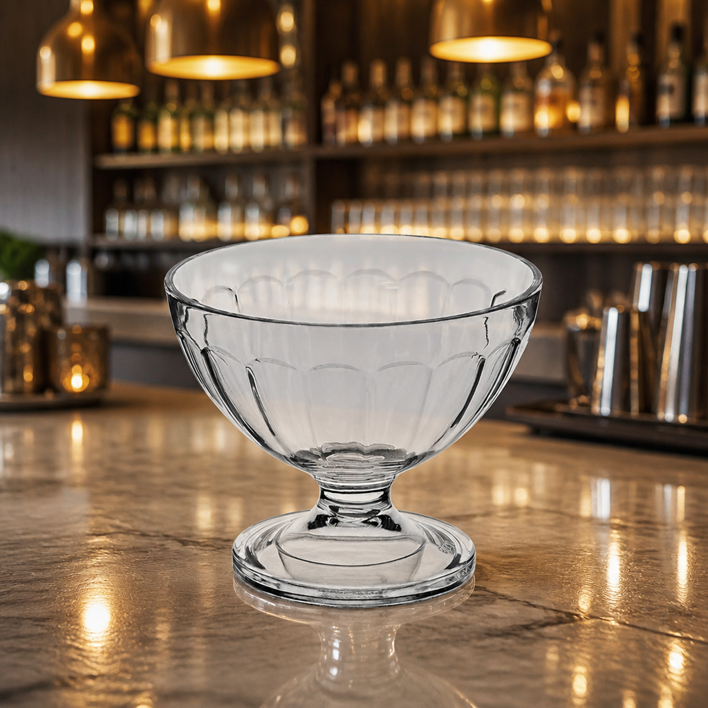 Commercial Polycarbonate Sundae Glasses 200ml - 12 Pack