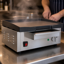 Commercial Countertop Griddle 2.8kW Smooth Plate 372x367mm