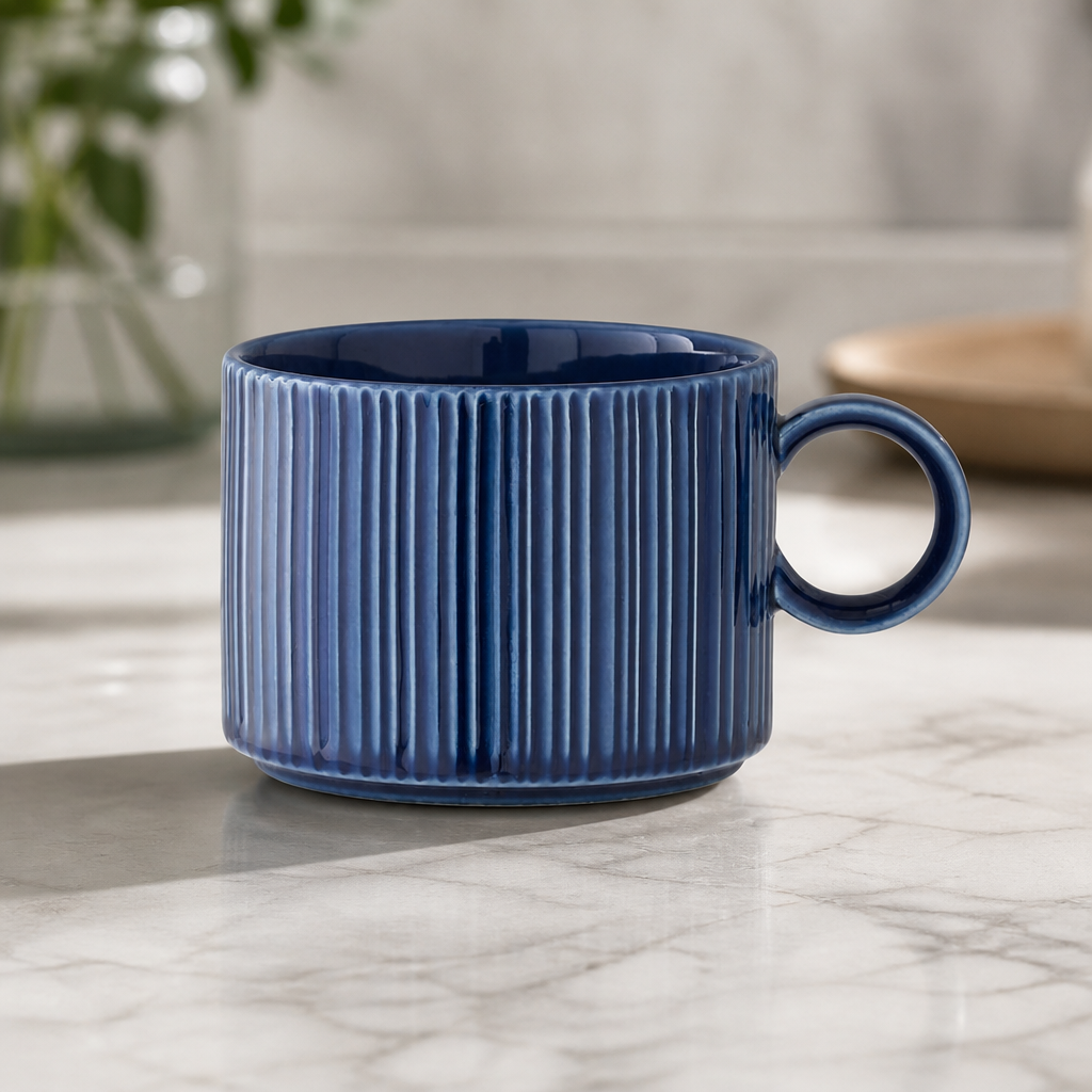 Can Cups Midnight Blue 227.5ml (12 Pack)