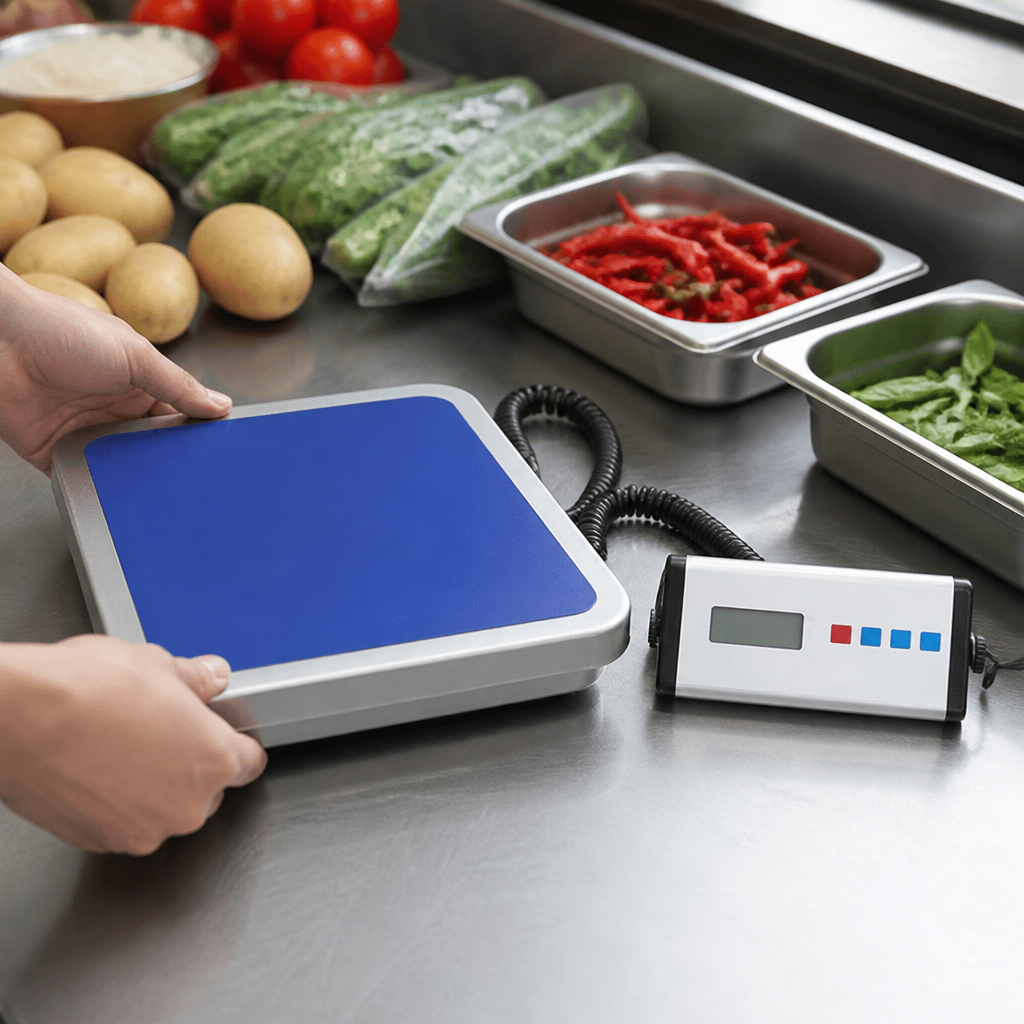 30kg Commercial Electric Bench Scales for food preparation